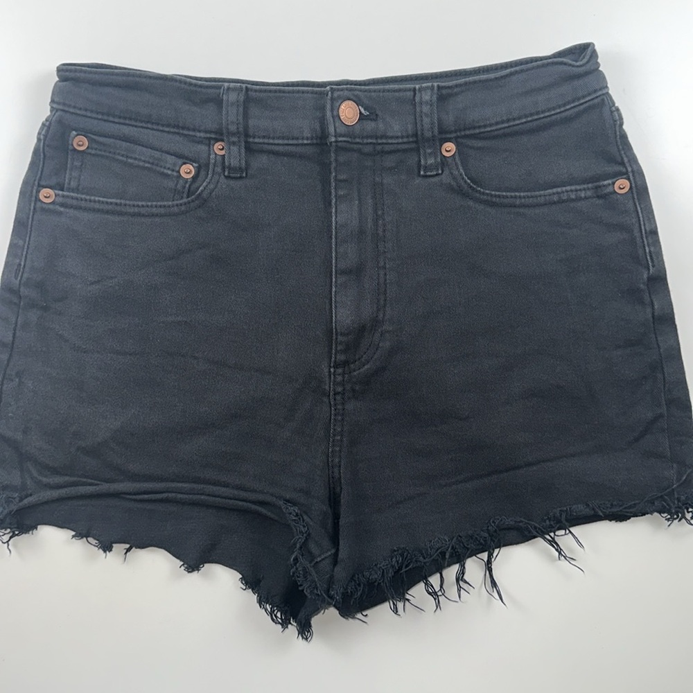 PINK Victoria's Secret High Waisted Cutoff Jean Shorts Size 28
